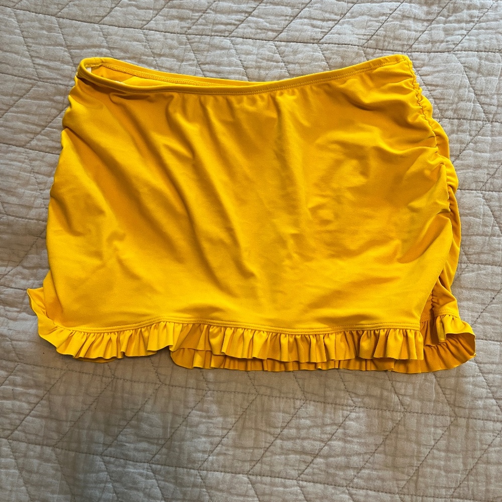 Lime Ricki swim bottom size medium Yellow